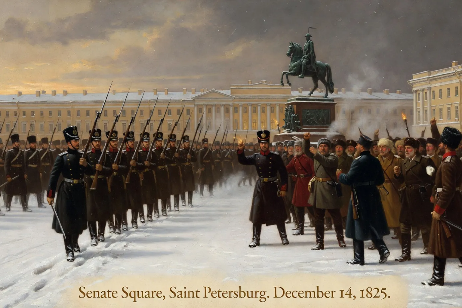 Illustration 1 — decembristes pouchkine 1825