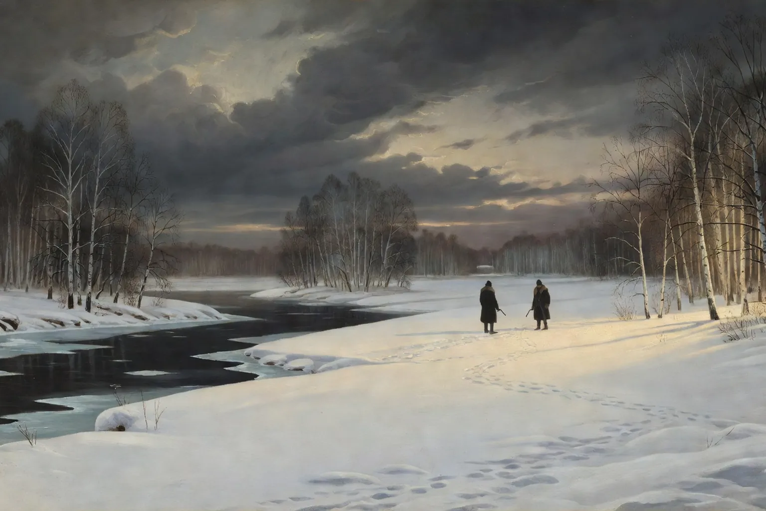 Illustration 1 — duel mort pouchkine