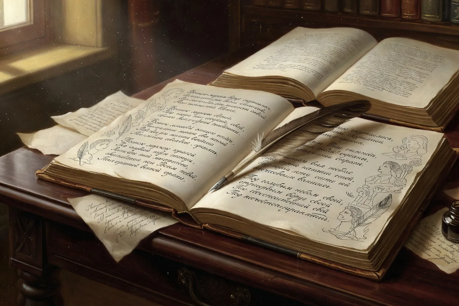 Illustration 1 — oeuvre poetique pouchkine