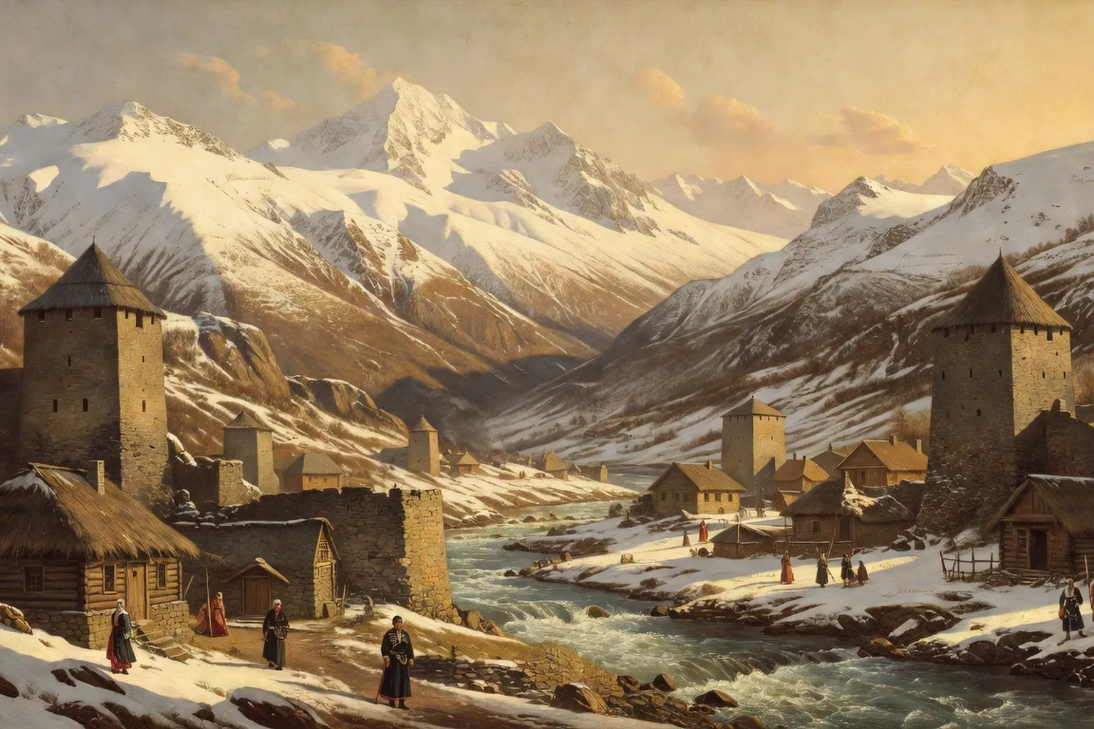 Illustration 1 — prisonnier caucase sud exotique