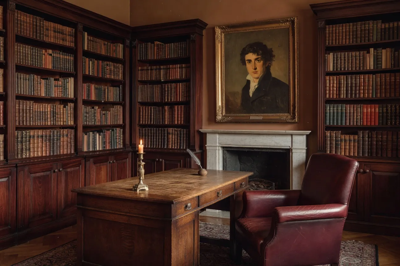 Intérieur du musée-appartement de Pouchkine sur la Moïka à Saint-Pétersbourg